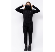 Eivy Icecold Merino Wool Gaiter Top (25/26) Black Leopard