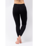 Eivy Pocket Merino Wool Tights (25/26) Black Leopard