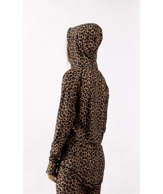 Eivy Icecold Hood Top (25/26) Leopard