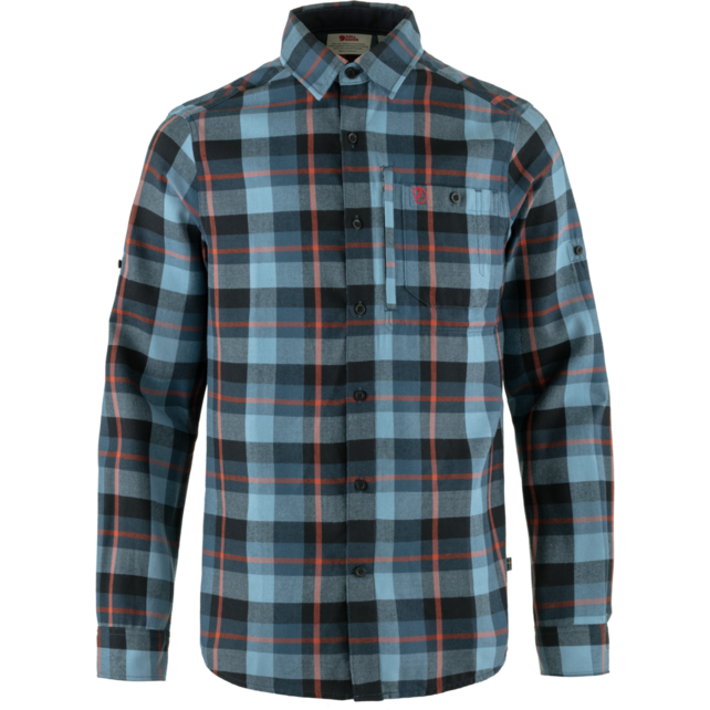 Fjallraven Fjällglim Shirt M (25/26) Indigo Blue-Dawn Blue-534-543Fr