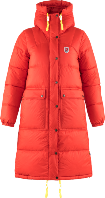 Fjallraven Expedition Long Down Parka W (26/27) True Red-334Fr