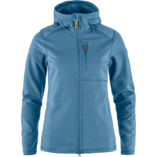 Fjallraven Keb Fleece Hoodie W (26/27) Dawn Blue-543Fr