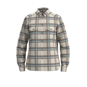 Fjallraven Övik Heavy Flannel Shirt W (25/26) Chalk White-Fossil-113-118Fr