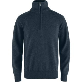 Fjallraven Övik Lite Half Zip M (25/26) Dark Navy-555Fr