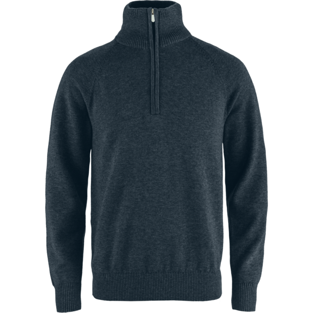 Fjallraven Övik Lite Half Zip M (25/26) Dark Navy-555Fr