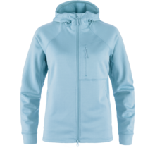 Fjallraven Abisko Grid Fleece Hoodie W (25/26) Breeze Blue-514Fr