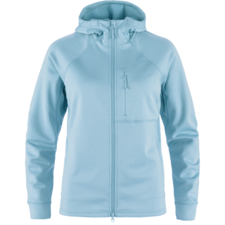 Fjallraven Abisko Grid Fleece Hoodie W (25/26) Breeze Blue-514Fr
