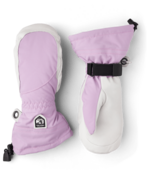 Hestra Womens Heli Mitt (25/26) Syringa/Offwhite-940020