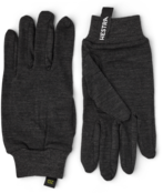 Hestra Merino Wool Liner Active Charcoal (26/27) Charcoal
