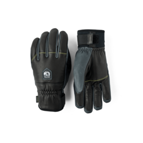 Hestra Omni Trigger - 5 Finger (26/27) Blk/Grey