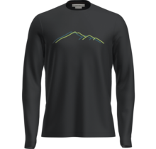 Icebreaker Men Merino 150 Tech Lite Ls Tee Grx1 (25/26) Black-001