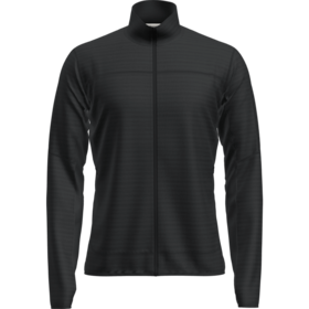 Icebreaker Men Merino Blend 300 Realfleece™ Descender Ls Zip (25/26) Black-001