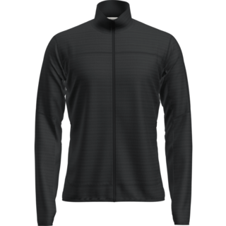 Icebreaker Men Merino Blend 300 Realfleece™ Descender Ls Zip (25/26) Black-001