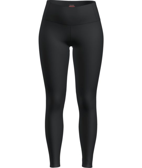 Icebreaker Women Merino 260 Tech High Rise Leggings (25/26) Black-001