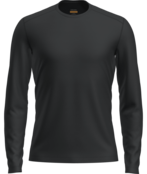 Icebreaker Men Merino 200 Oasis Ls Crewe (26/27) Black