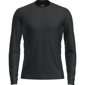 Icebreaker Men Merino 200 Oasis Ls Crewe (25/26) Black-001