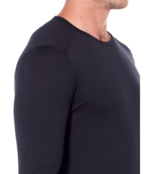 Icebreaker Men Merino 200 Oasis Ls Crewe (26/27) Black
