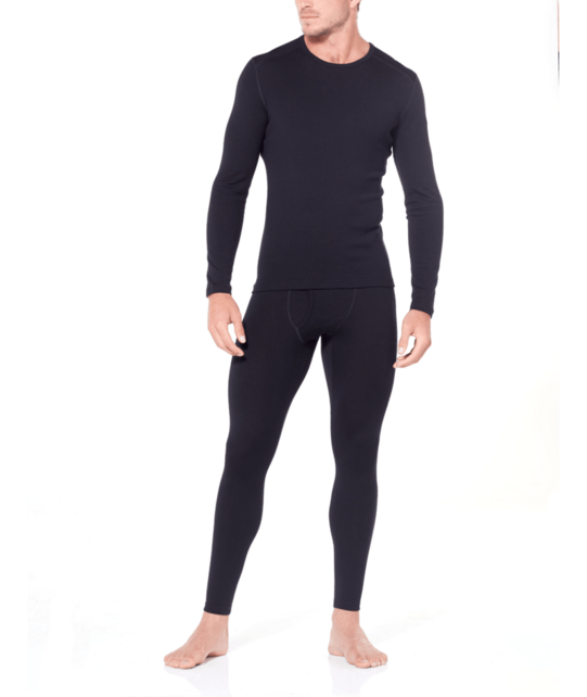 Icebreaker Men Merino 260 Tech Leggings Wfly (26/27) Black