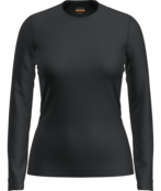 Icebreaker Women Merino 200 Oasis Ls Crewe (25/26) Black-001