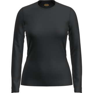 Icebreaker Women Merino 200 Oasis Ls Crewe (25/26) Black-001