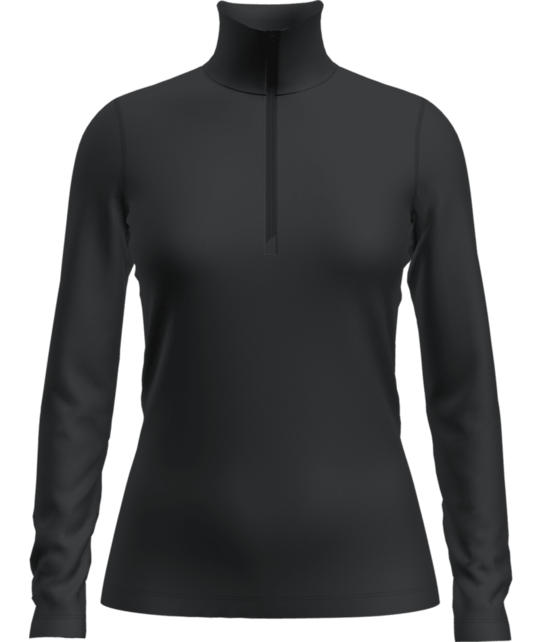 Icebreaker Women Merino 260 Oasis Ls Half Zip (26/27) Black