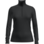 Icebreaker Icebreaker Women Merino 260 Oasis Ls Half Zip (26/27) Black