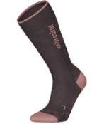 Icebreaker Women Merino Blend Ski+ Medium Otc Mountain Contour (25/26) Java/Blush/Summit-0Hh