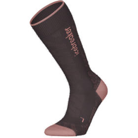 Icebreaker Women Merino Blend Ski+ Medium Otc Mountain Contour (25/26) Java/Blush/Summit-0Hh