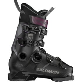 Salomon S/Pro Supra Boa 100 Gw (25/26) Black / Dark Grey Met. / Burgundy Met.