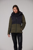 Alp N Rock Camille Ski Puffer Jacket (22/23) Olive-Oli
