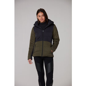 Alp N Rock Camille Ski Puffer Jacket (22/23) Olive-Oli