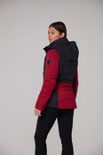 Alp N Rock Camille Ski Puffer Jacket (22/23) Deep Red-Dre