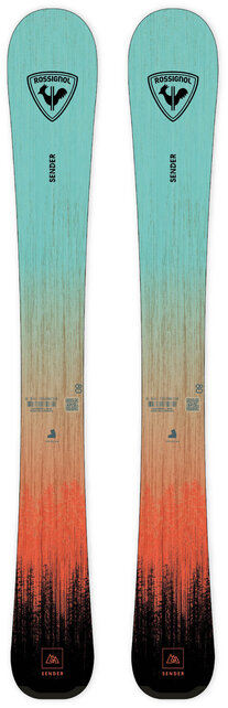 Rossignol Sender Kid Pre-Drilled / Team 4 Gw B76 Black (25/26)