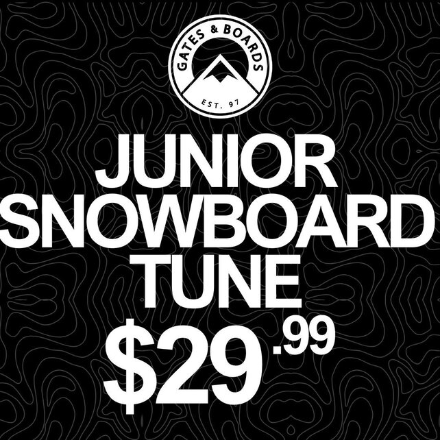 Jr Snowboard Tune (140Cm Or Less)
