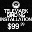 Gates And Boards Telemark Binding Installation