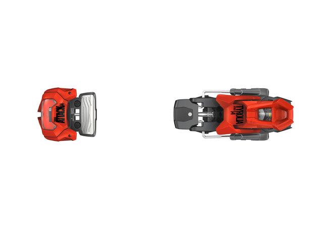 Tyrolia Attack 14 Gw W/O Br.[A]Rd (24/25) Red *Brake Sold Separately