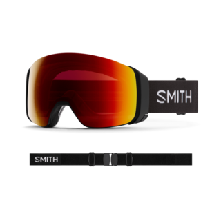 Smith 4D Mag (26/27) Black | Chromapop Sun Red Mirror O/S