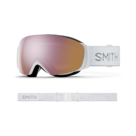 Smith I/O Mag S (25/26) White Chunky Knit || Chromapop Everyday Rose Gold Mirror