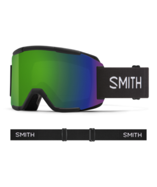 Smith Squad (25/26) Black || Chromapop Sun Green Mirror Smith Squad (25/26) Black || Chromapop Sun Green Mirror