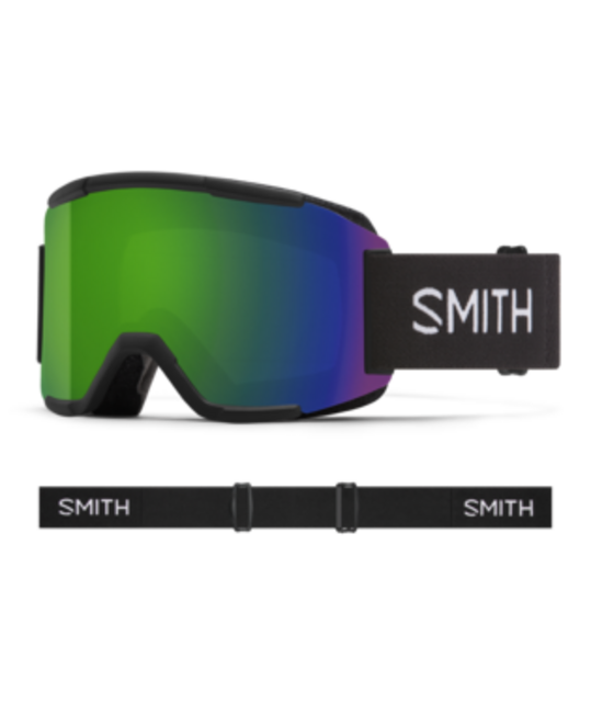 Smith Squad (25/26) Black || Chromapop Sun Green Mirror Smith Squad (25/26) Black || Chromapop Sun Green Mirror