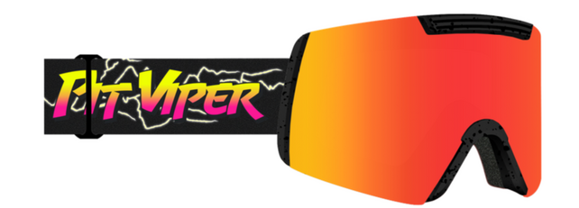 Pit Viper The Power Surge Backslap Goggle (25/26) Red - 11598