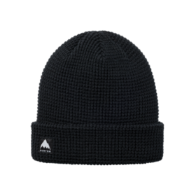 Burton Recycled Waffle Beanie (25/26) True Black-A04