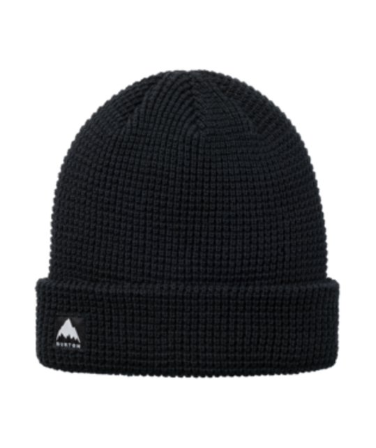 Burton Recycled Waffle Beanie (25/26) True Black-A04