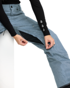 Volcom Pollock Pant (25/26) Denim-Den