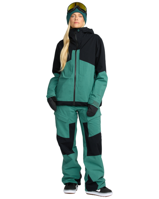 Volcom At Stretch Gore-Tex Jacket (25/26) Spruce Green-Sug