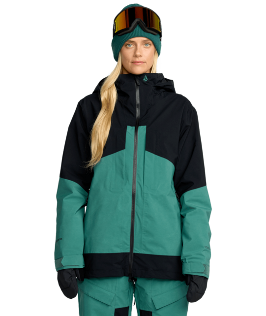 Volcom At Stretch Gore-Tex Jacket (25/26) Spruce Green-Sug