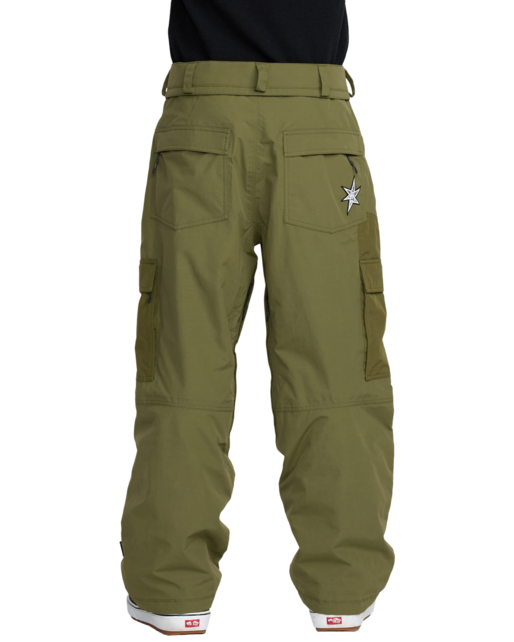 Volcom Longo Gore-Tex Pant (25/26) Dark Olive-Dko