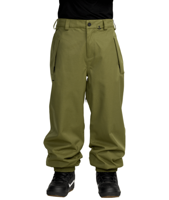 Volcom Arthur 20K Pant (25/26) Dark Olive-Dko
