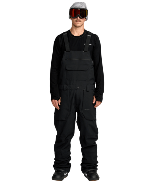Volcom Roan Bib Overall (25/26) Black-Blk