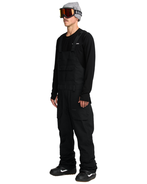 Volcom Roan Bib Overall (25/26) Black-Blk